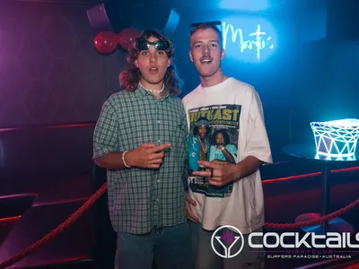 A professional photo of guests enjoying themselves at Cocktails Nightclub from our gallery.