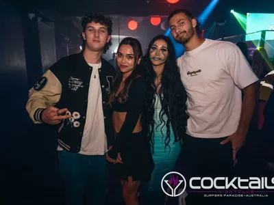 A professional photo of guests enjoying themselves at Cocktails Nightclub from our gallery.