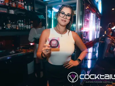 A professional photo of guests enjoying themselves at Cocktails Nightclub from our gallery.