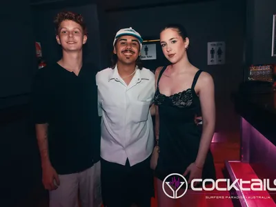 A professional photo of guests enjoying themselves at Cocktails Nightclub from our gallery.