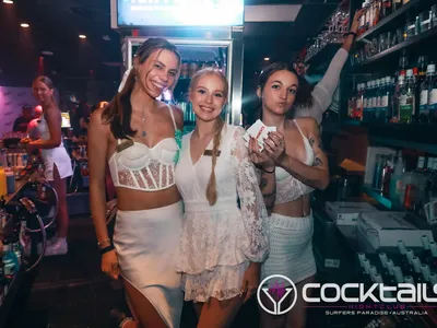 A professional photo of guests enjoying themselves at Cocktails Nightclub from our gallery.