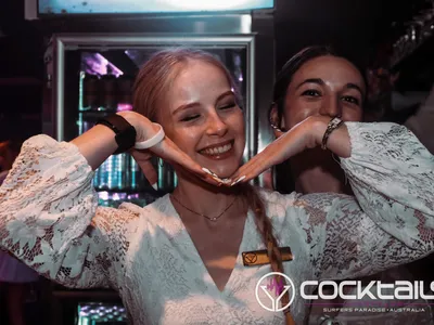 A professional photo of guests enjoying themselves at Cocktails Nightclub from our gallery.