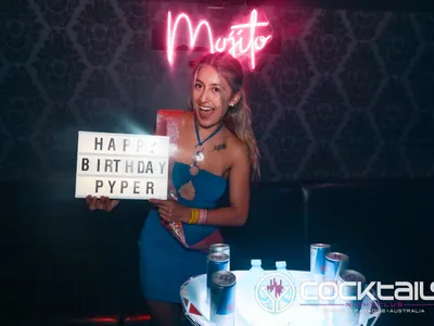 A professional photo of guests enjoying themselves at Cocktails Nightclub from our gallery.