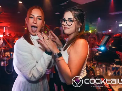 A professional photo of guests enjoying themselves at Cocktails Nightclub from our gallery.