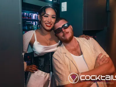 A professional photo of guests enjoying themselves at Cocktails Nightclub from our gallery.