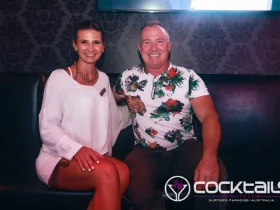 A professional photo of guests enjoying themselves at Cocktails Nightclub from our gallery.