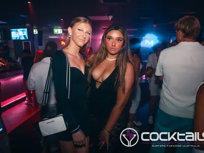 A professional photo of guests enjoying themselves at Cocktails Nightclub from our gallery.