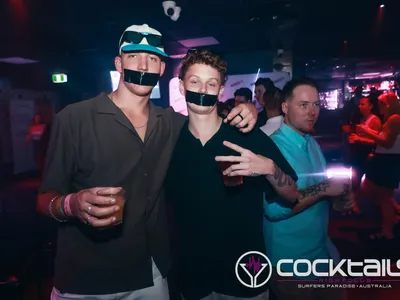 A professional photo of guests enjoying themselves at Cocktails Nightclub from our gallery.