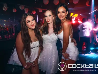 A professional photo of guests enjoying themselves at Cocktails Nightclub from our gallery.