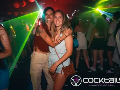 A professional photo of guests enjoying themselves at Cocktails Nightclub from our gallery.