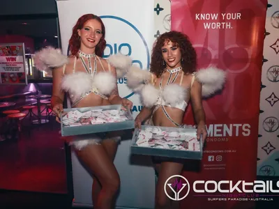 A professional photo of guests enjoying themselves at Cocktails Nightclub from our gallery.