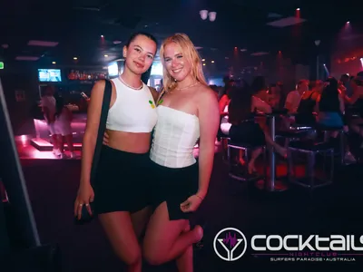 A professional photo of guests enjoying themselves at Cocktails Nightclub from our gallery.