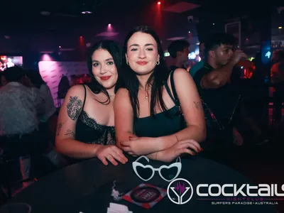 A professional photo of guests enjoying themselves at Cocktails Nightclub from our gallery.