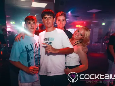 A professional photo of guests enjoying themselves at Cocktails Nightclub from our gallery.