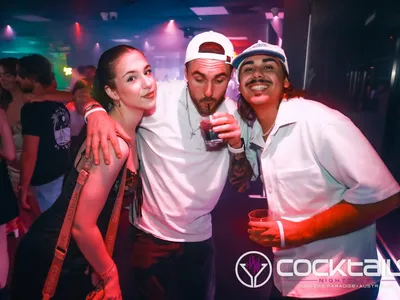 A professional photo of guests enjoying themselves at Cocktails Nightclub from our gallery.