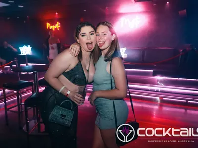 A professional photo of guests enjoying themselves at Cocktails Nightclub from our gallery.