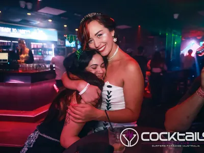 A professional photo of guests enjoying themselves at Cocktails Nightclub from our gallery.