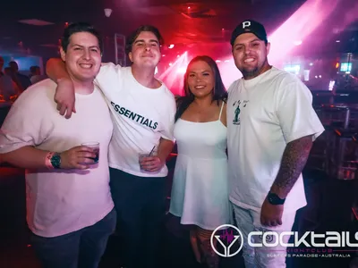 A professional photo of guests enjoying themselves at Cocktails Nightclub from our gallery.