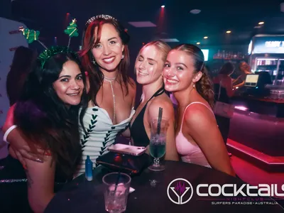 A professional photo of guests enjoying themselves at Cocktails Nightclub from our gallery.