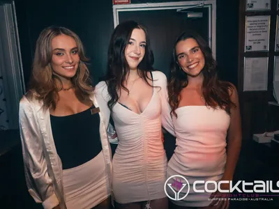 A professional photo of guests enjoying themselves at Cocktails Nightclub from our gallery.