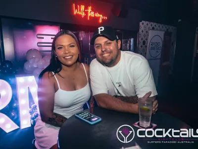 A professional photo of guests enjoying themselves at Cocktails Nightclub from our gallery.