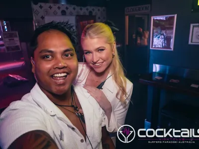 A professional photo of guests enjoying themselves at Cocktails Nightclub from our gallery.