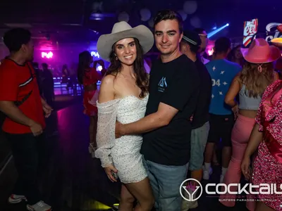 A professional photo of guests enjoying themselves at Cocktails Nightclub from our gallery.