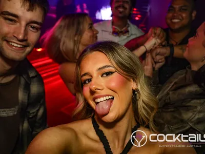 A professional photo of guests enjoying themselves at Cocktails Nightclub from our gallery.