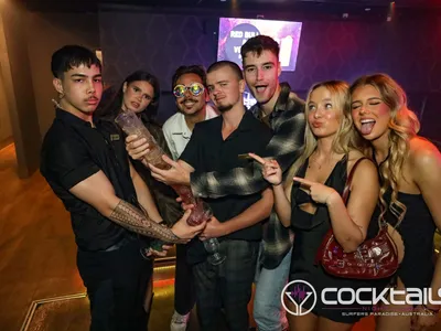 A professional photo of guests enjoying themselves at Cocktails Nightclub from our gallery.