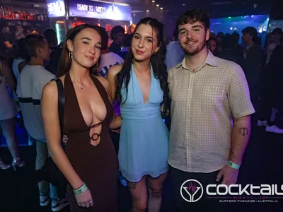 A professional photo of guests enjoying themselves at Cocktails Nightclub from our gallery.