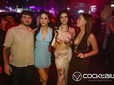 A professional photo of guests enjoying themselves at Cocktails Nightclub from our gallery.