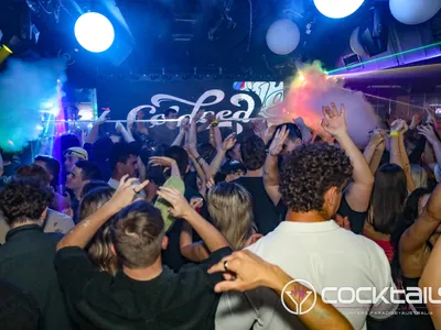 A professional photo of guests enjoying themselves at Cocktails Nightclub from our gallery.