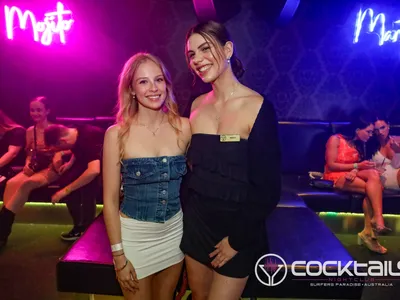 A professional photo of guests enjoying themselves at Cocktails Nightclub from our gallery.