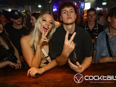 A professional photo of guests enjoying themselves at Cocktails Nightclub from our gallery.