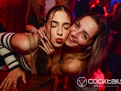 A professional photo of guests enjoying themselves at Cocktails Nightclub from our gallery.