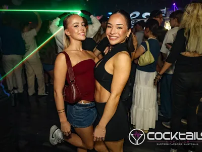 A professional photo of guests enjoying themselves at Cocktails Nightclub from our gallery.