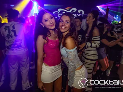 A professional photo of guests enjoying themselves at Cocktails Nightclub from our gallery.