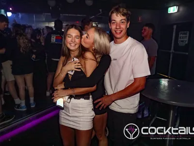 A professional photo of guests enjoying themselves at Cocktails Nightclub from our gallery.