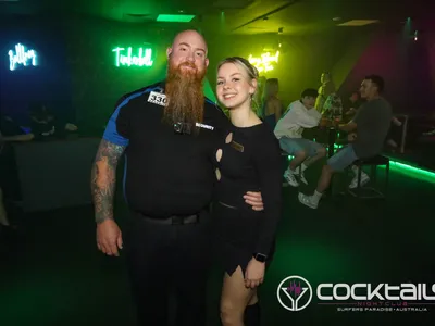 A professional photo of guests enjoying themselves at Cocktails Nightclub from our gallery.