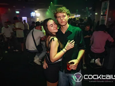 A professional photo of guests enjoying themselves at Cocktails Nightclub from our gallery.