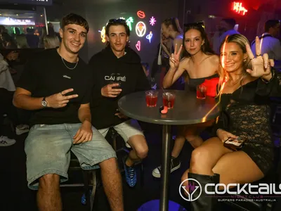 A professional photo of guests enjoying themselves at Cocktails Nightclub from our gallery.