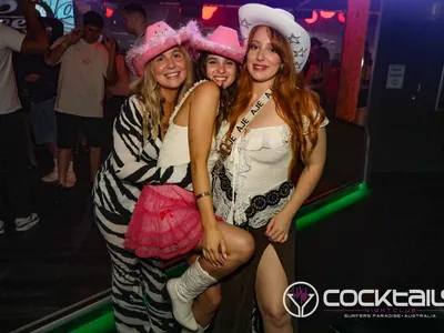 A professional photo of guests enjoying themselves at Cocktails Nightclub from our gallery.