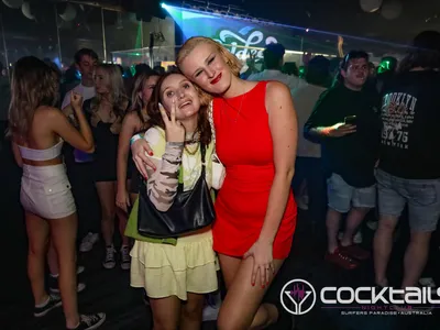 A professional photo of guests enjoying themselves at Cocktails Nightclub from our gallery.