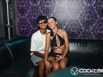 A professional photo of guests enjoying themselves at Cocktails Nightclub from our gallery.