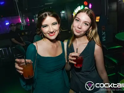 A professional photo of guests enjoying themselves at Cocktails Nightclub from our gallery.