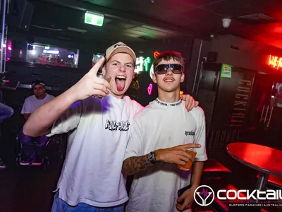 A professional photo of guests enjoying themselves at Cocktails Nightclub from our gallery.