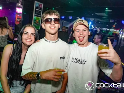 A professional photo of guests enjoying themselves at Cocktails Nightclub from our gallery.