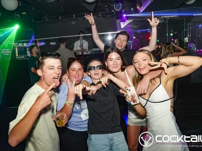 A professional photo of guests enjoying themselves at Cocktails Nightclub from our gallery.