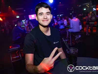 A professional photo of guests enjoying themselves at Cocktails Nightclub from our gallery.