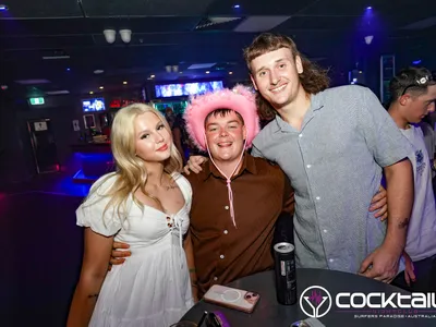 A professional photo of guests enjoying themselves at Cocktails Nightclub from our gallery.